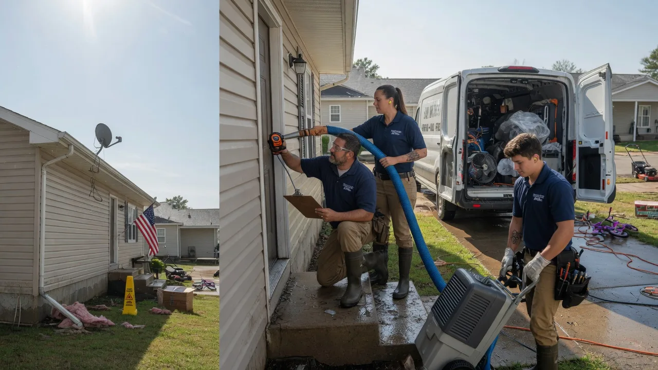 Ceiling Water Damage Restoration in Tremont, IL near me